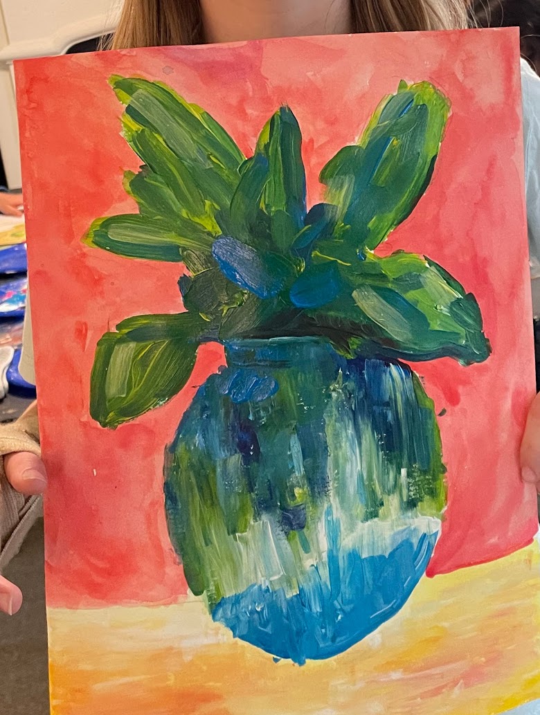 Succulent in Bloom by Student Showcase