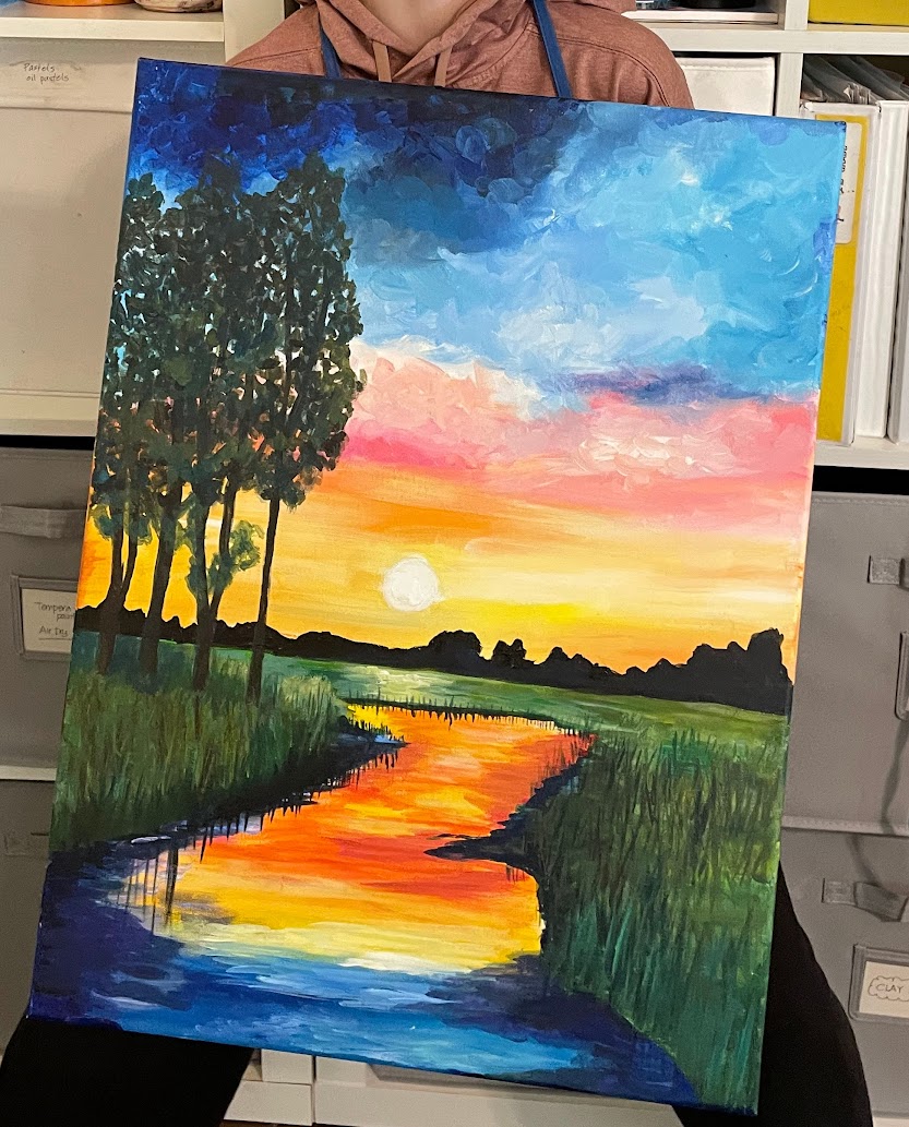 River Sunset by Student Showcase