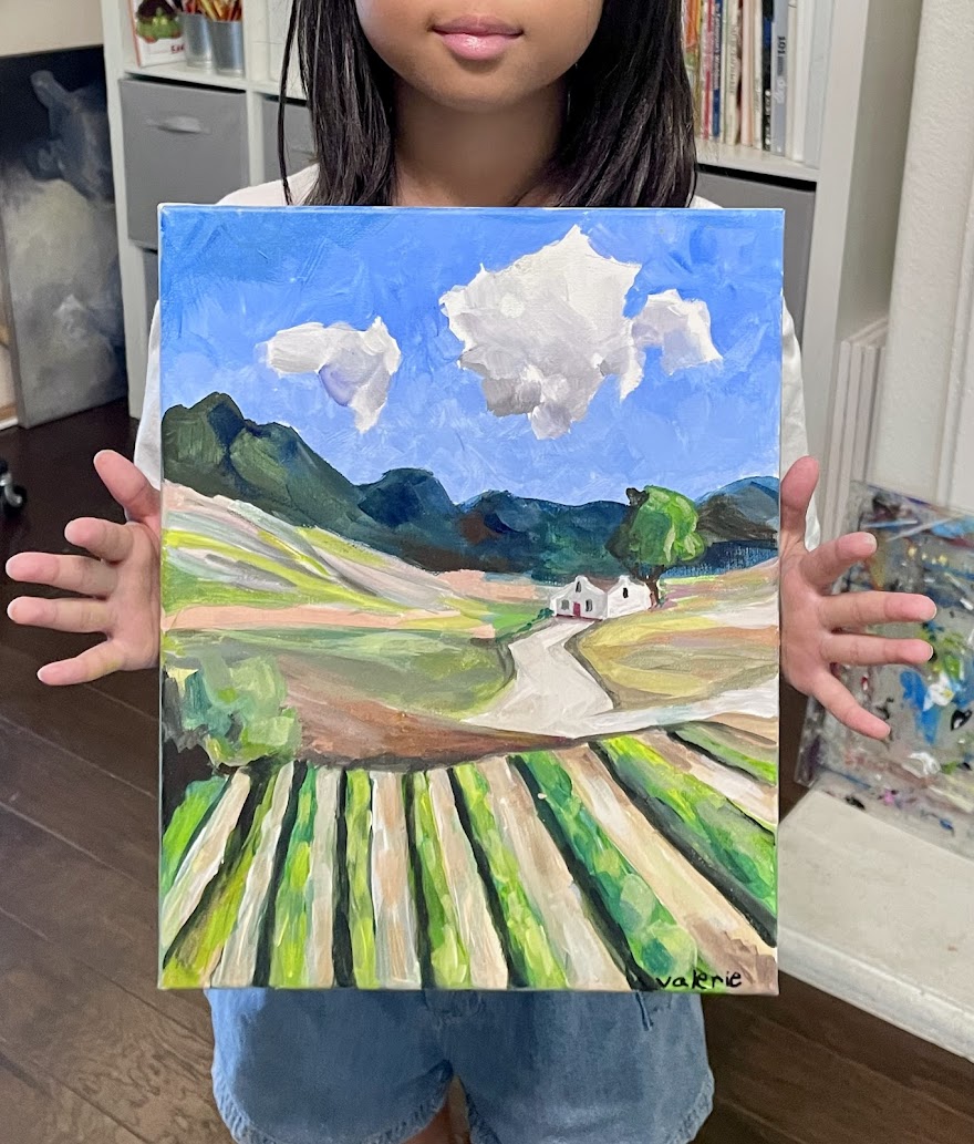 Vineyard Hills by Valerie