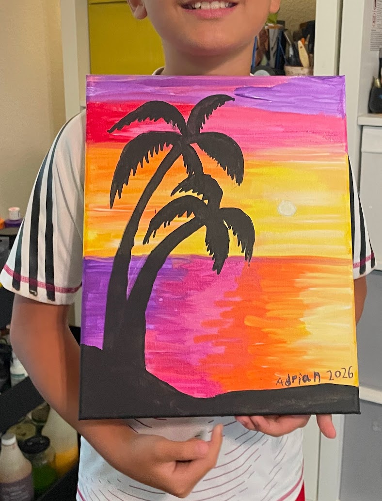 Sunset Palms by Adrian, 2026